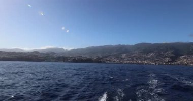 Tekneden güzel deniz manzarası