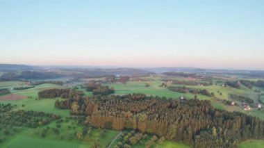 İsviçre 'nin başkentinin havadan görünüşü