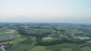Kırsal Arazinin Havadan Görünümü