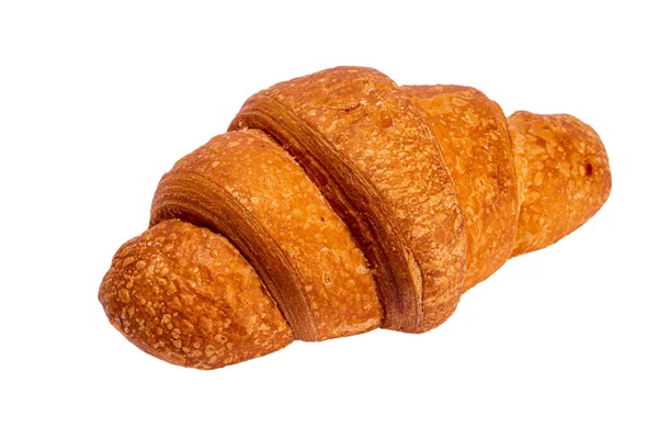 Freshly Baked Croissants Isolated Transparent White Background — Stock Photo, Image