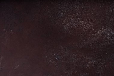 Koyu kahverengi arkaplan, duvar veya tablo arkaplan yüzey alanı kopyalama metni