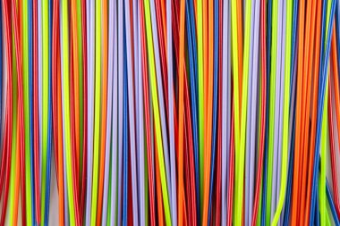 3B kalem ve yazdırma için çeşitli renkli plastik iplik 