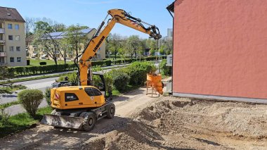 Kazıcı Çimento Karıştırıcı İnşaat, Kentsel Konut Projesi. LİEBHERR