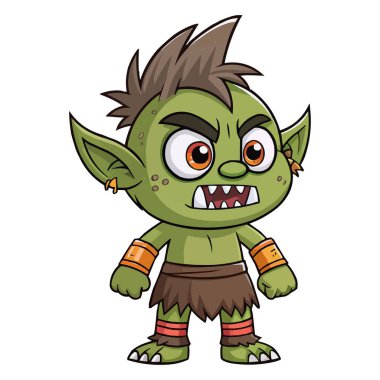Goblin çizgi film karakteri çıkartması. Tehditkar Mavi Cin Canavar Çizgi Film Çizimi. Efsanevi Cin Tırmanışı. Keskin Dişli Cin çizgi filmi. Fantezi ve Oyun Tasarımları İçin Kızgın Trol Karakteri