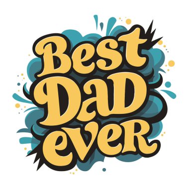 En İyi Baba - Babalar Günü ve Hediye Fikirleri için Yazdırılabilir Grafik Tasarımı