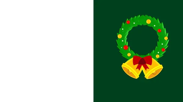 Fotokopi alanı ile Noel çelengi canlandırması