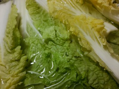 Lezzetli bir yiyeceğe yakın.