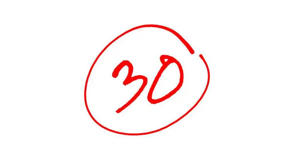  Kırmızı mürekkeple numaralandırma sistemi