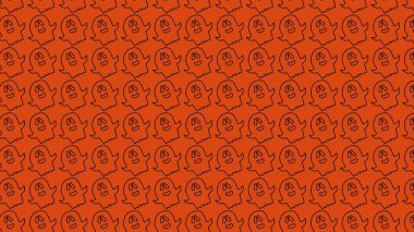 Cadılar Bayramı arka plan çizimi hayalet 