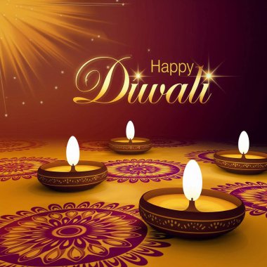 Bir Diwali temalı tasarım