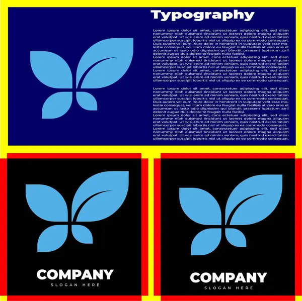 bitki simgesi. 3 boyutlu tasarım. vektör, uzay metin ile modern tasarım, vektör illüstrasyon eps