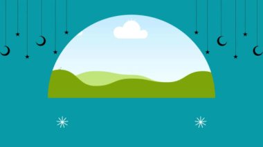 Güzel bir arkaplan çizimi