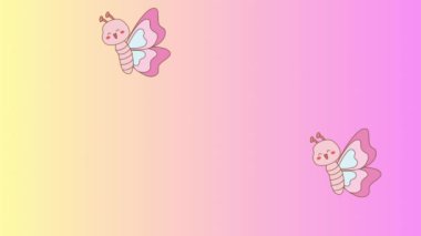 Tatlı kız çizgi filmi.