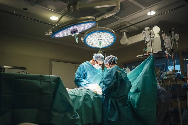Team Surgeons Operating Hospital Healthcare Concept — Foto Stock