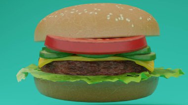 Burger ya da Hamburger 4K fotoğrafları. Hamburger (İngilizce: 