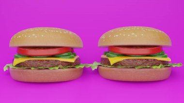 Burger ya da Hamburger 4K fotoğrafları. Hamburger (İngilizce: 