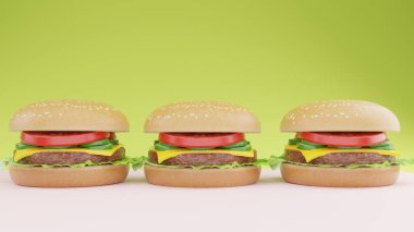 Burger ya da Hamburger 4K fotoğrafları. Hamburger (İngilizce: 