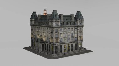 Beyaz geçmişi olan Kinnaird Evi