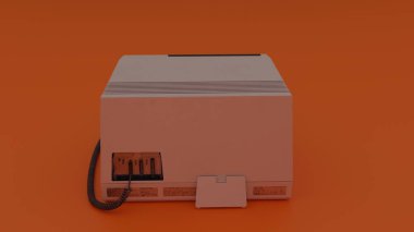 Beyaz, yeşil ya da kırmızı arkaplan ile Kişisel Bilgisayarı Geliştir