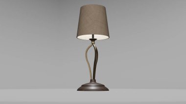 çalışma için masa lambası farklı arkaplan 4k fotoğraf.