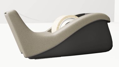 Beyaz arkaplan 4k fotoğraflı bant dağıtıcısı