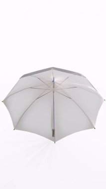 Beyaz arkaplanı olan şemsiye