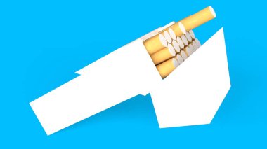 beyaz sigara paketi 4K fotoğraflar