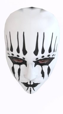 Joey yüz maskesi beyaz arkaplan