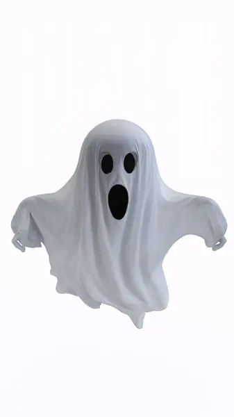 Beyaz çarşaflı hayalet.