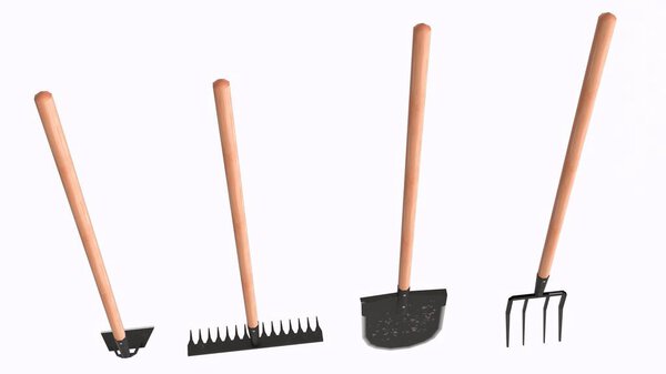 плотник инструменты с белым фоном