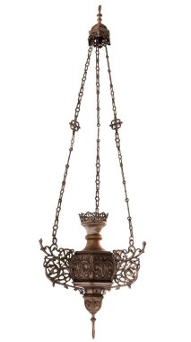 asılı lamba beyaz arkaplan