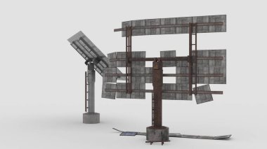 Şiddetli rüzgarlar nedeniyle güneş paneli hasarı