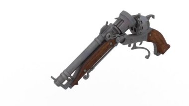 revolver animasyon videosunu yeniden yüklüyor