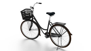 Sepetli mini bisiklet.