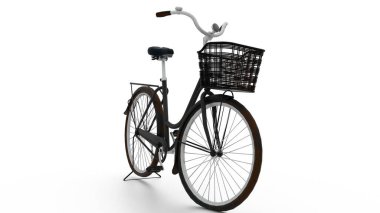 Sepetli mini bisiklet.