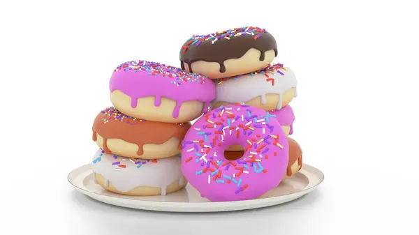 Çörekler tabağa düşer.