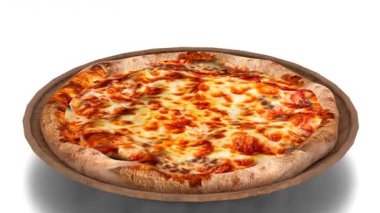 Tahta kasede çıtır çıtır pizza