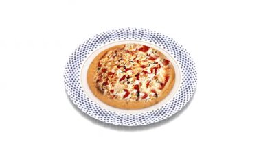 Tabakta tuzsuz pizza