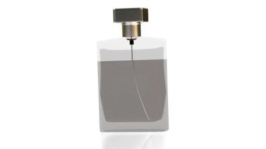 saf sandal ağacı parfüm şişesi