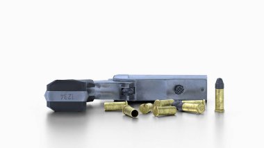Sınırlar Dört Derringer Silahı
