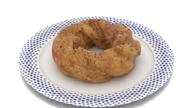 Tabakta susamlı çörek