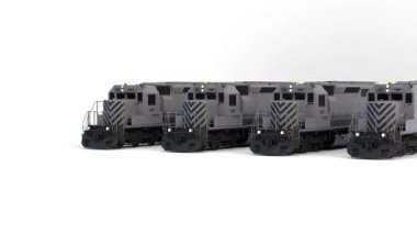modern tren modeli animasyonu