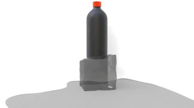 buz küpleri animasyonu eritir