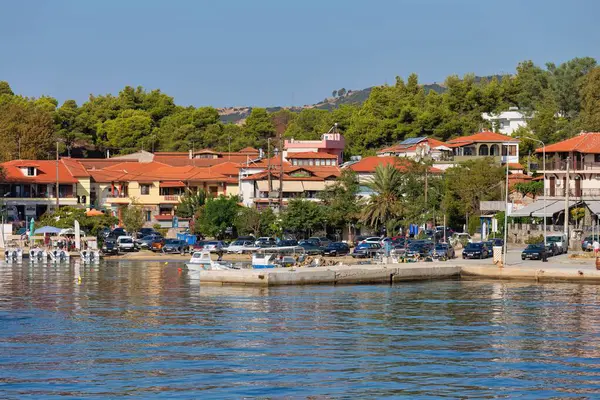 Sithonia yarımadasındaki şehir manzarası - Yunanistan