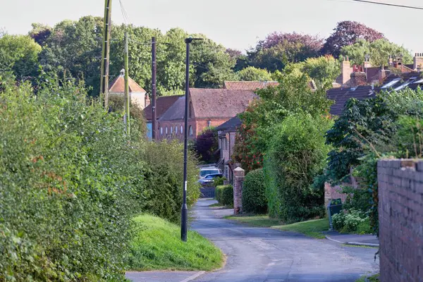 Brafferton, Yorkshire, İngiltere 'de bir köy manzarası.