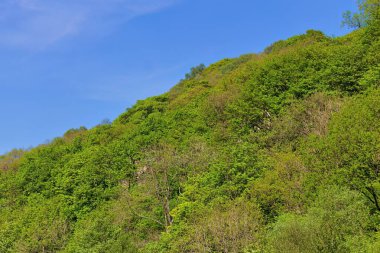 Hebden Köprüsü 'nün güzel manzarası - Batı Yorkshire - Büyük Britanya