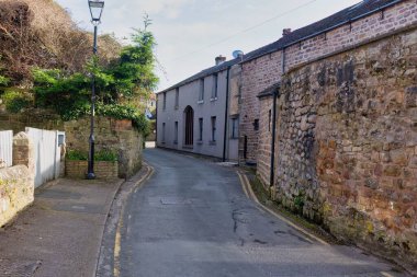 Heysham 'daki köy - Lancashire - Büyük Britanya