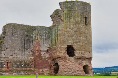 Castell Rhuddlan - Rhyl - Galler - Büyük Britanya