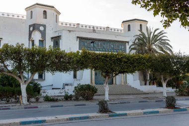 Port el Kantaoui 'deki parti sarayı manzarası - Susa - Tunus