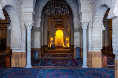 Sousse-Tunus Büyük Camii 'nin içinde.